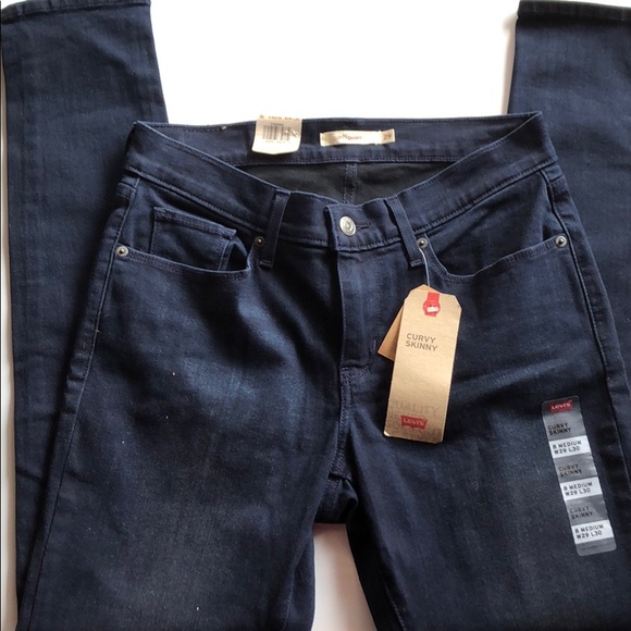 levi's women's curvy skinny